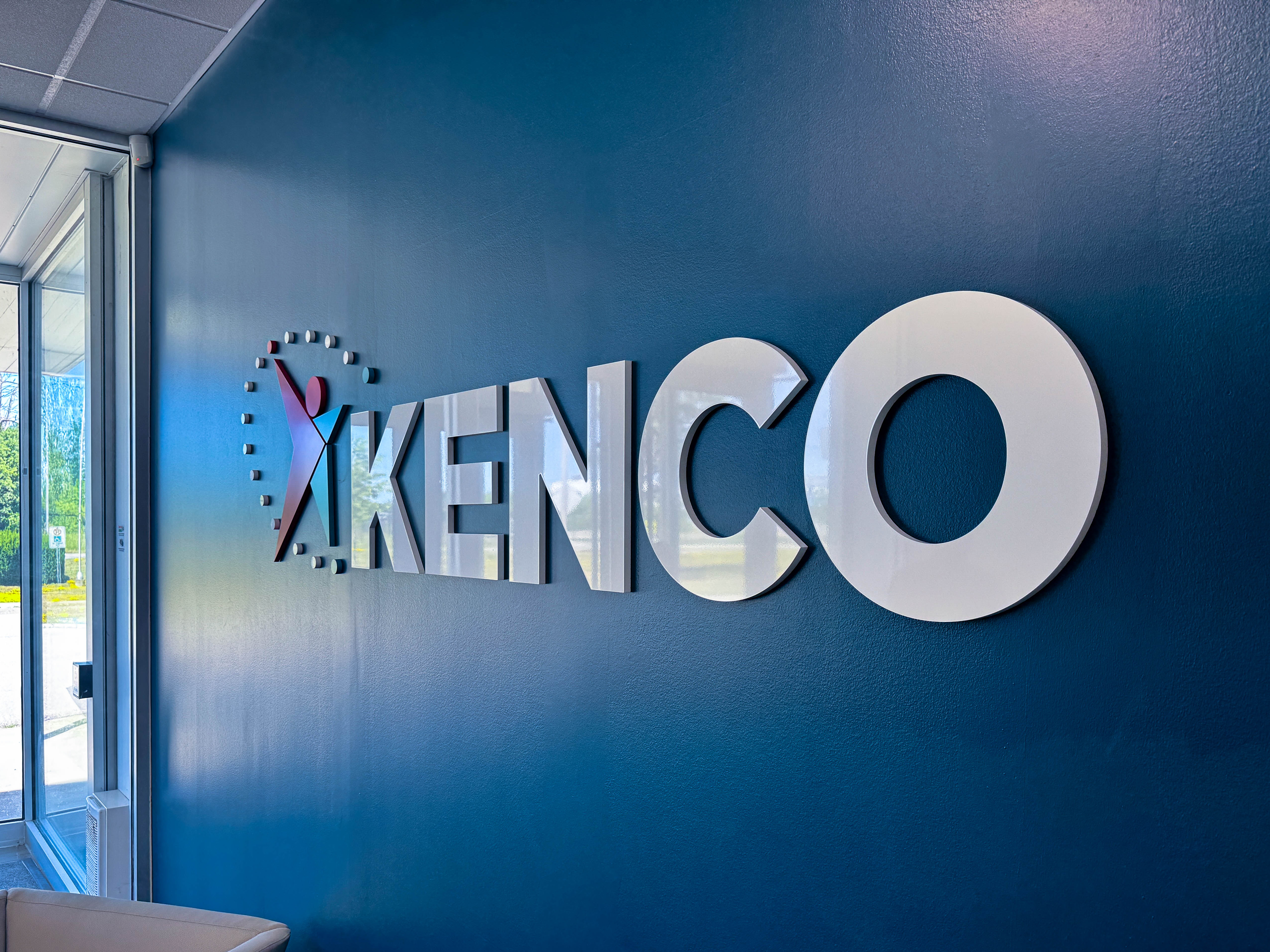 Kenco Wall Coverings + Lettering