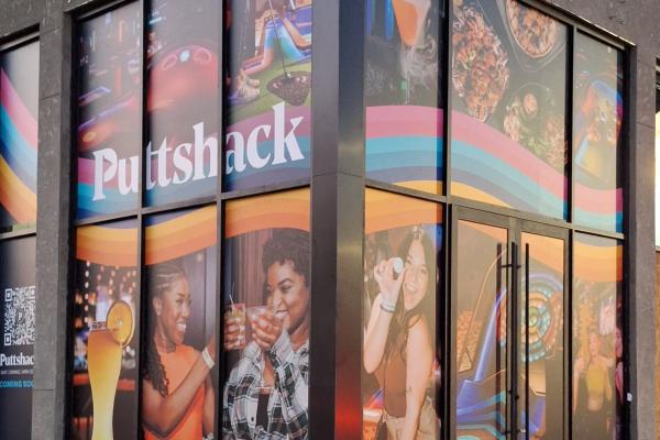 Puttshack Window Vinyl